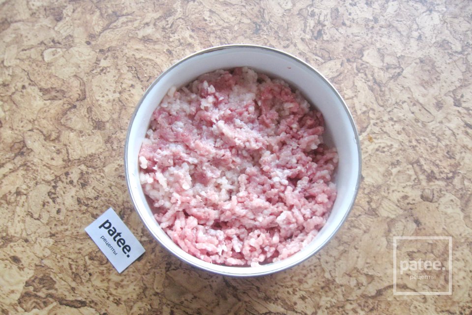 Тефтели с пекинской капустой - Шаг 2