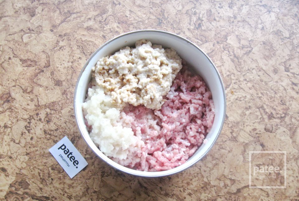 Тефтели с пекинской капустой - Шаг 3