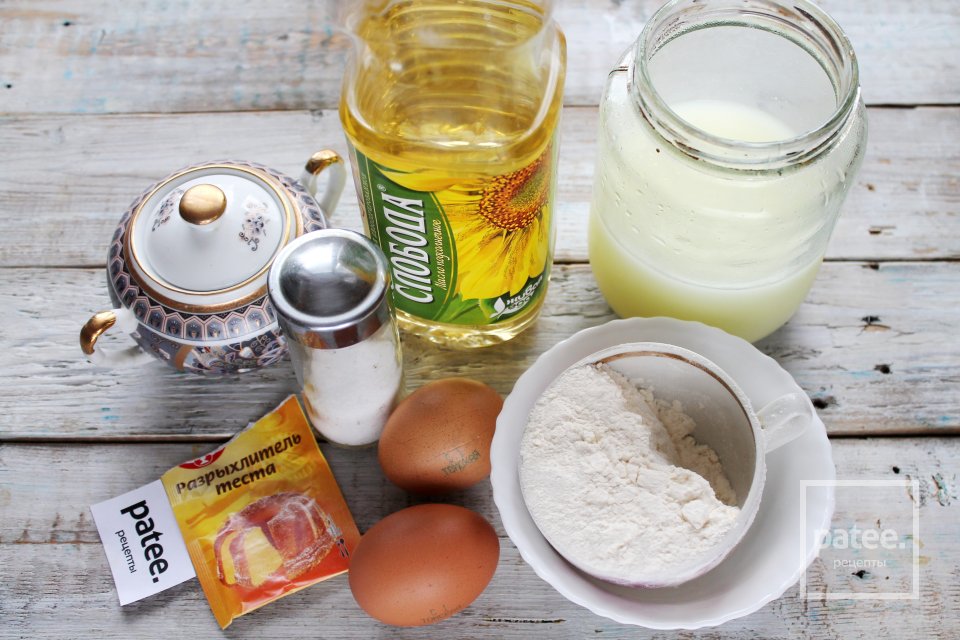 Блины на сыворотке - Шаг 1