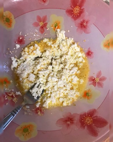 Сладкая ПП - пицца с грушей и сыром🍐🧀🥛🍕 - Шаг 2