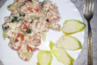 Овощной салатик