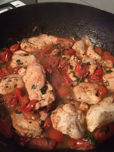 Курица в томатах с бальзамическим уксусом - Шаг 8