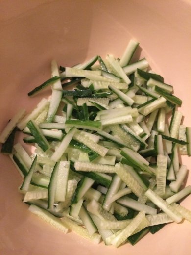 Салат «Нежная свежесть» - Шаг 1