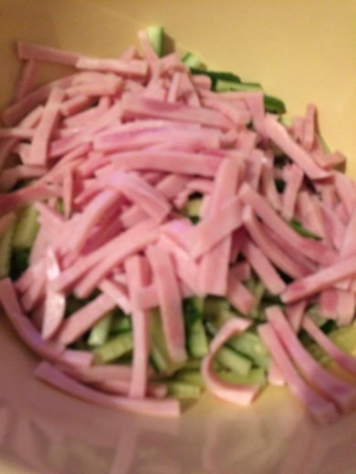 Салат «Нежная свежесть» - Шаг 2