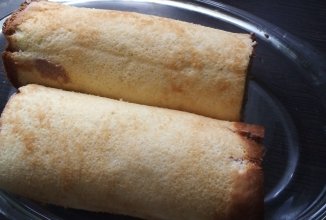 Рулет с шоколадным кремом