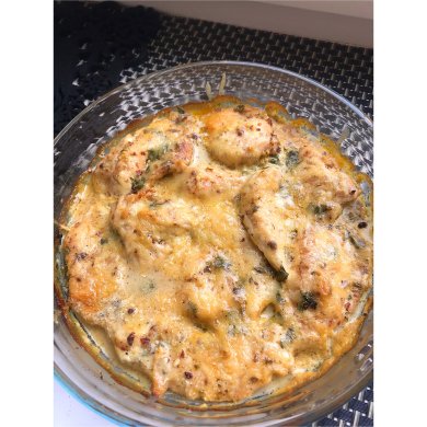 Нежнейшее куриное филе под сырно-сливочным вкусом. - Шаг 6