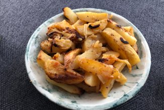 Картошка в рукаве