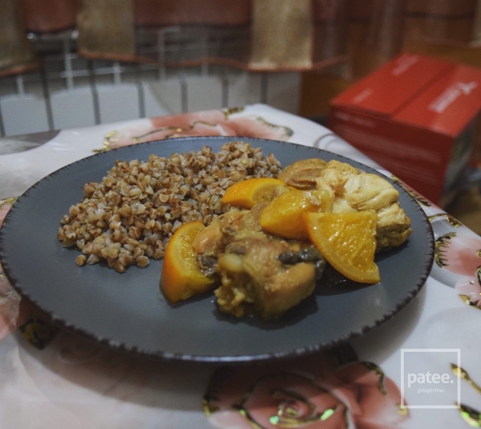 Курица в апельсиновом соусе в мультиварке🍲🐓 - Шаг 1