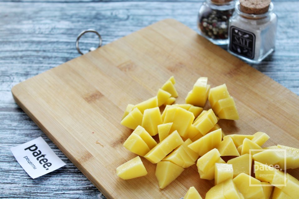 Суп минестроне с пельменями - Шаг 3