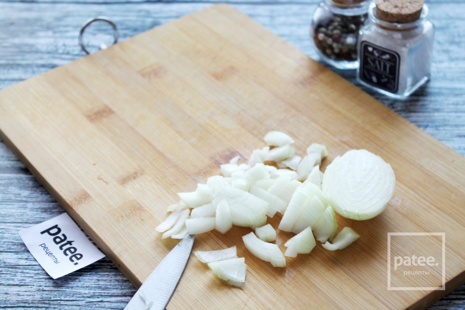 Суп минестроне с пельменями - Шаг 4