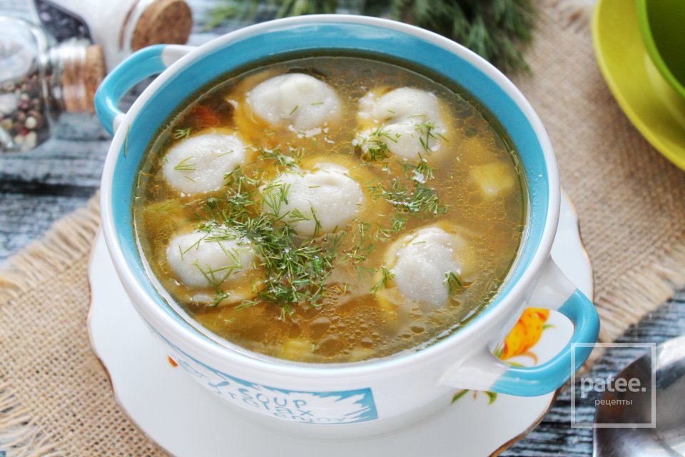 Суп минестроне с пельменями - Шаг 17