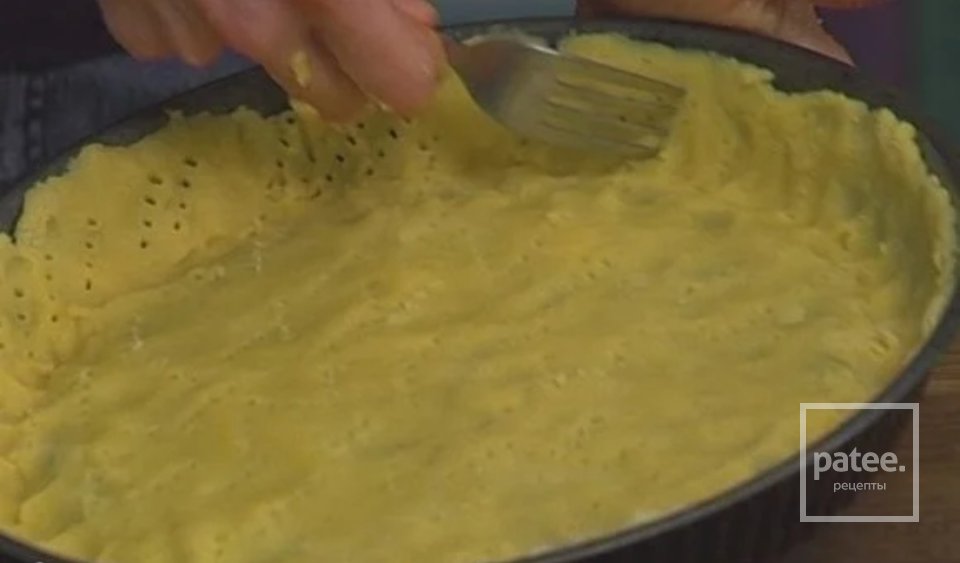 Киш с фасолью и тунцом - Шаг 4