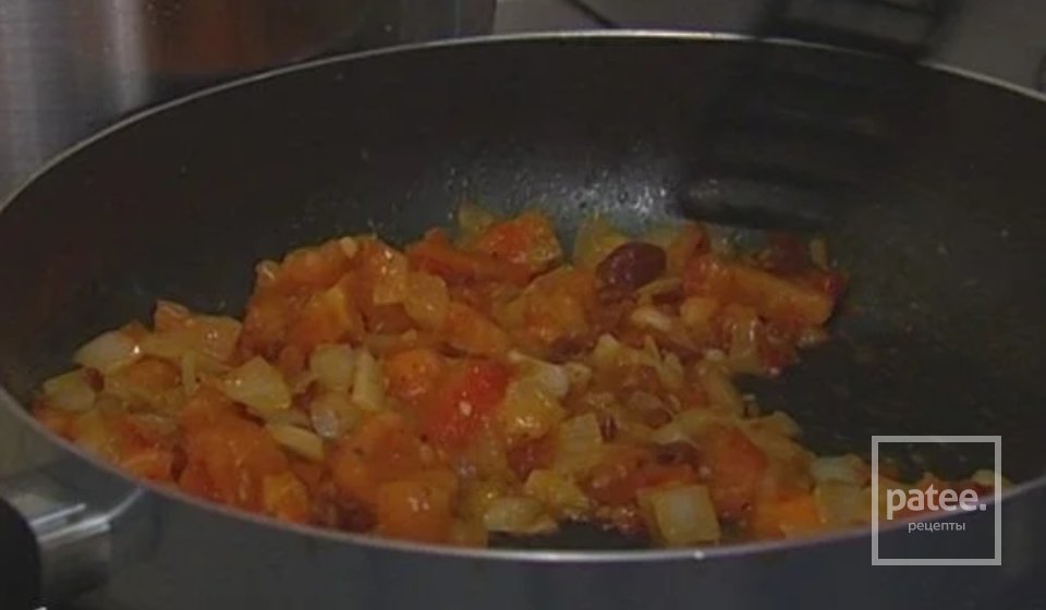 Киш с фасолью и тунцом - Шаг 9