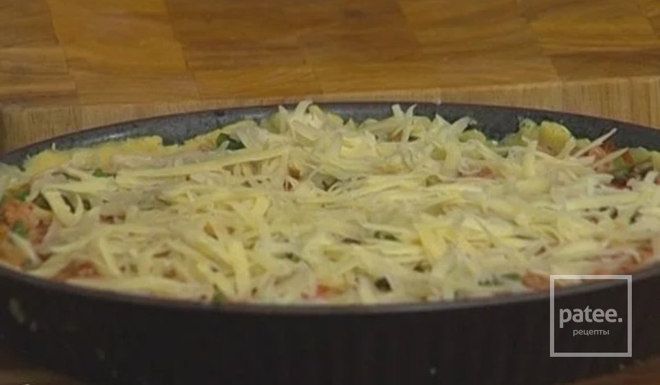 Киш с фасолью и тунцом - Шаг 12