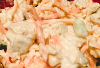 Салат с корейской морковью