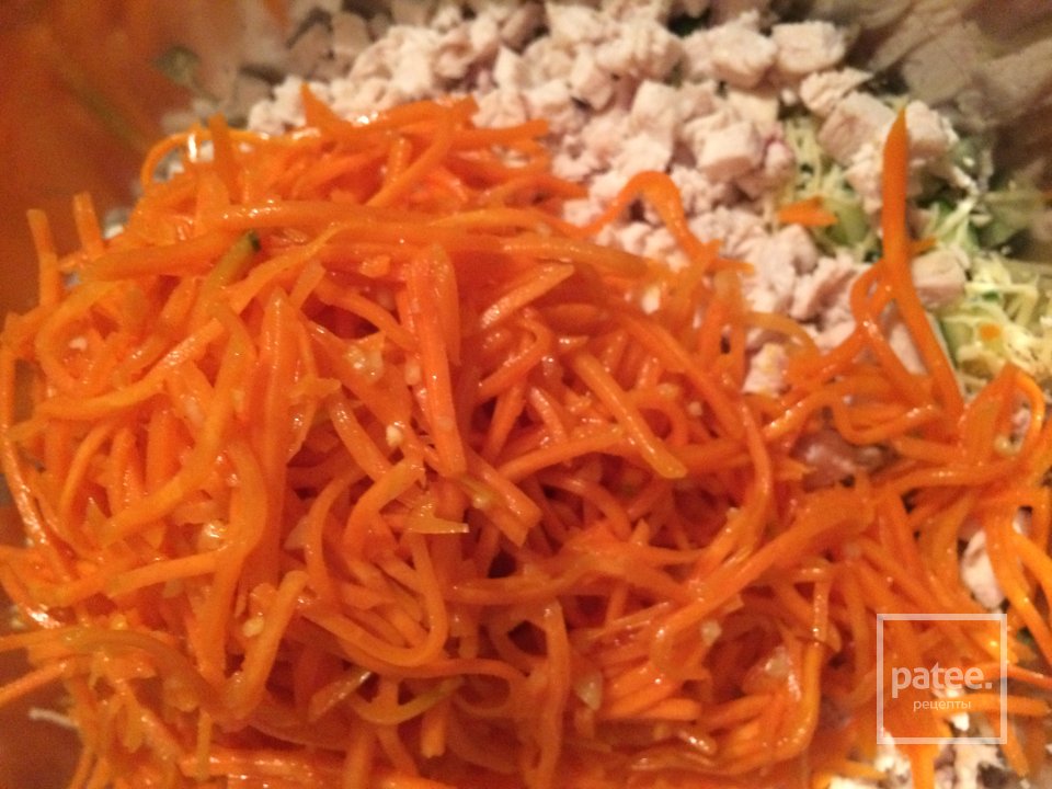 Салат с корейской морковью - Шаг 1