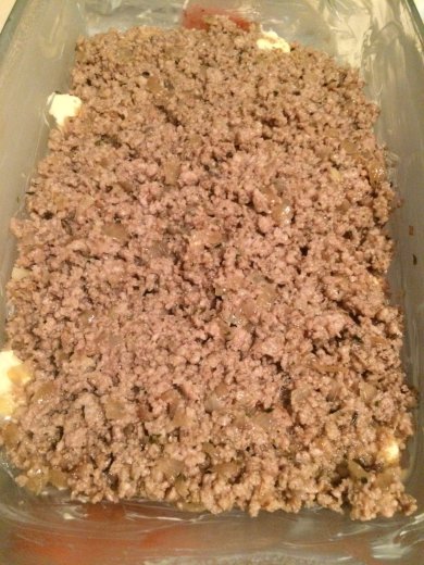 Запеканка с мясным фаршем и картофелем - Шаг 6