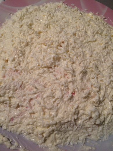 Крабовый салат - Шаг 3