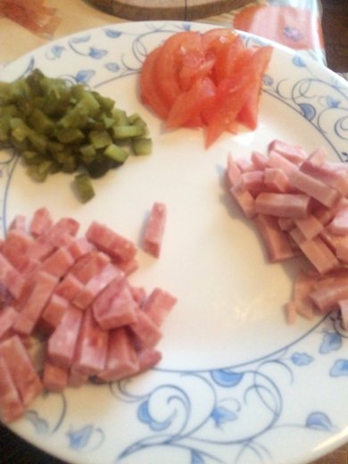 Пицца «минутка» - Шаг 1