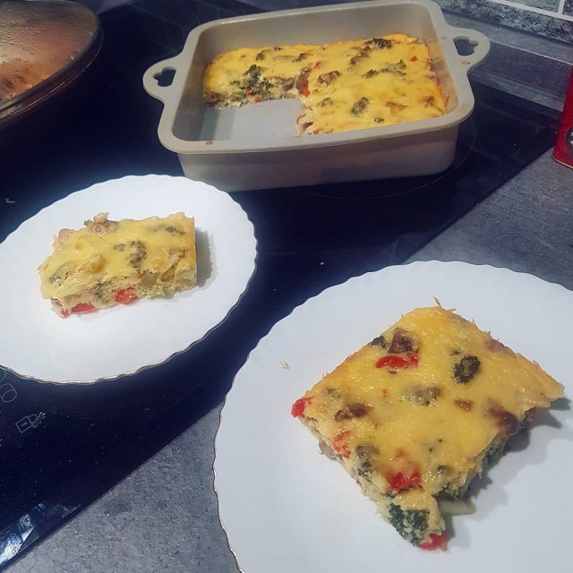 Фриттата с овощами