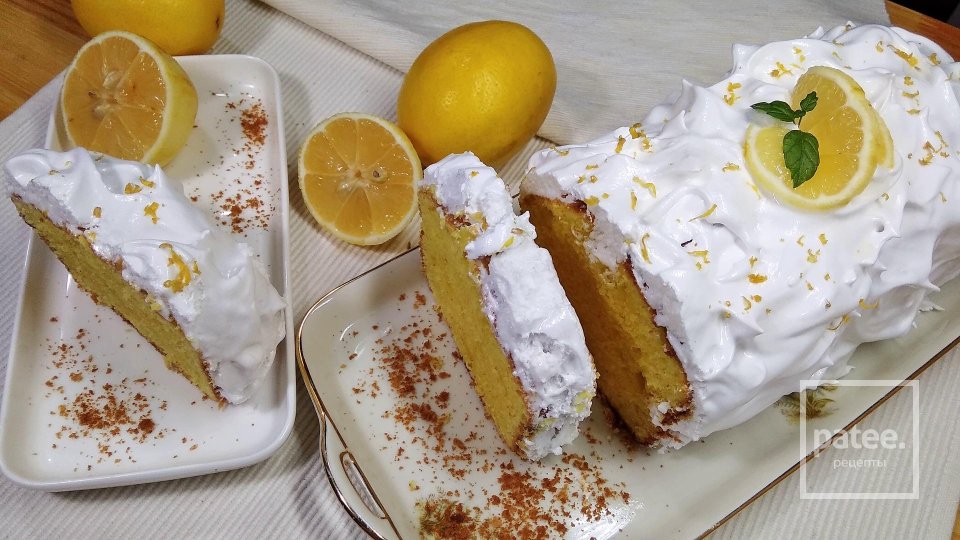 Лимонный кекс с меренгой - Шаг 15