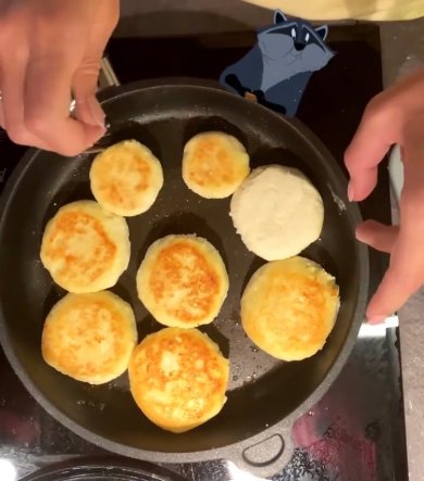 Классические сырники - Шаг 3