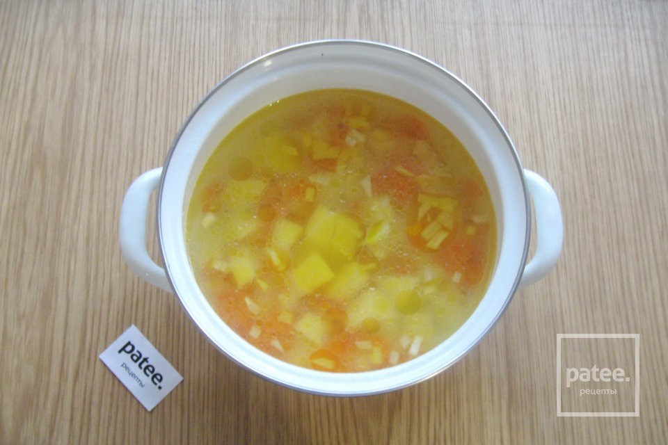 Овощной суп с индейкой - Шаг 7
