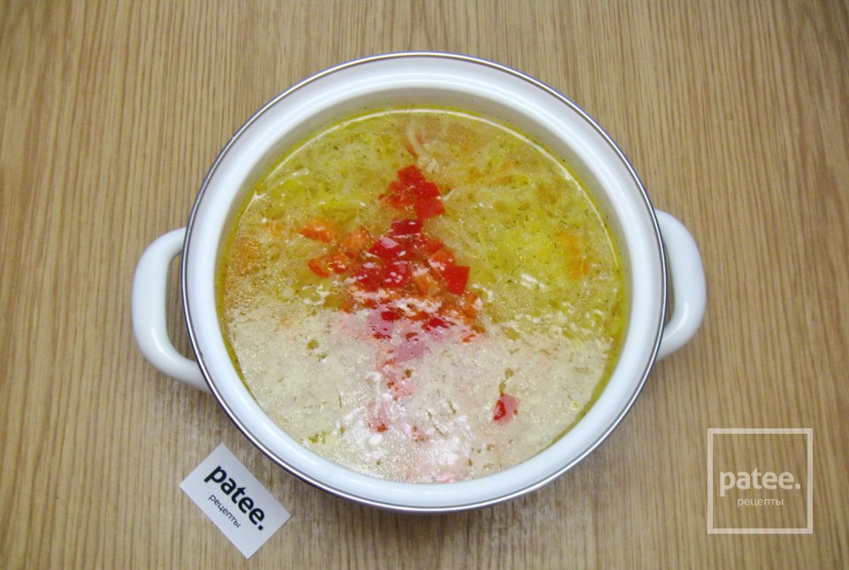 Овощной суп с индейкой - Шаг 10