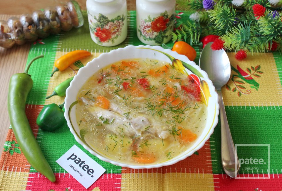 Овощной суп с индейкой - Шаг 12