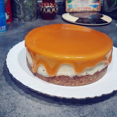 Чизкейк с соленой карамелью - Шаг 1