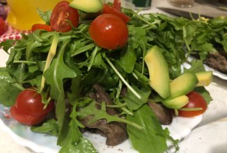 Тёплый Салат С Печенью