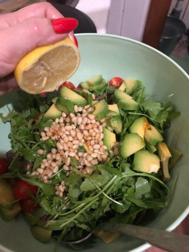 Тёплый Салат С Печенью - Шаг 7