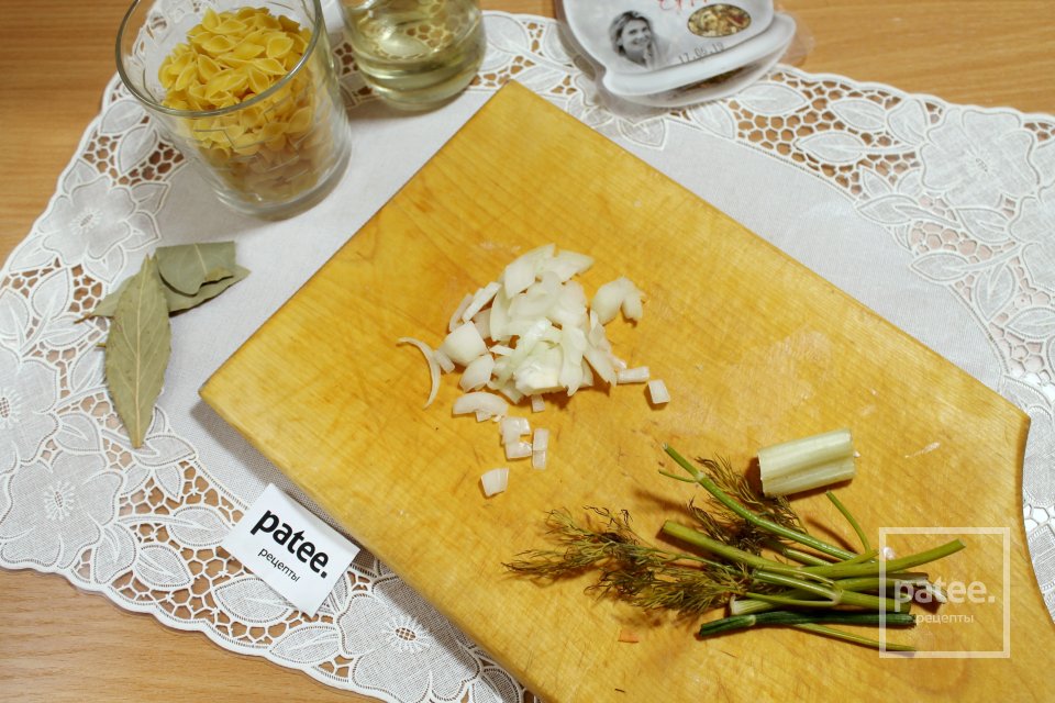 Быстрый куриный суп с ракушками - Шаг 3