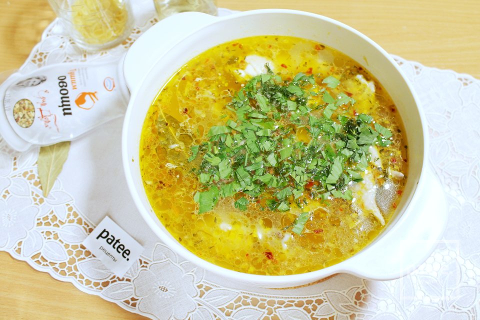 Быстрый куриный суп с ракушками - Шаг 15