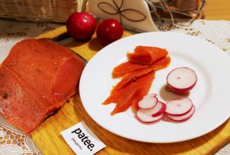 Кета малосольная с тимьяном в домашних условиях