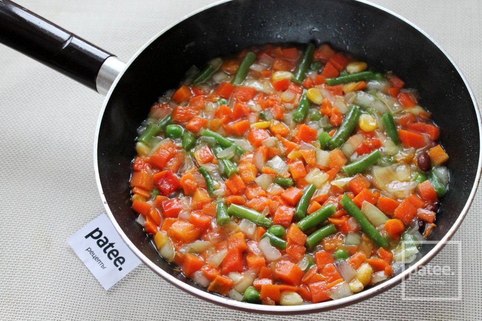 Гарнир из перловки с гавайской смесью - Шаг 8