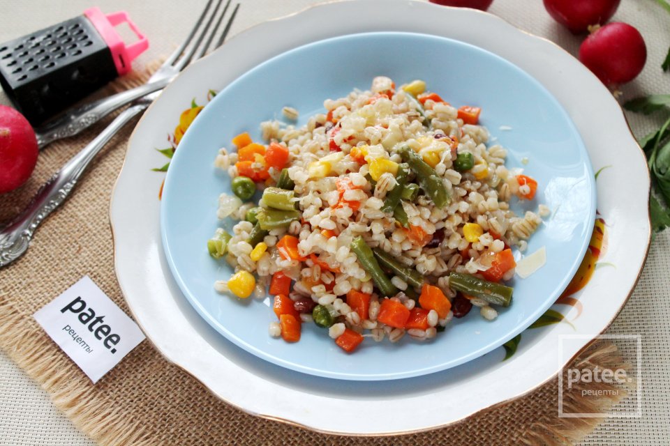 Гарнир из перловки с гавайской смесью - Шаг 12