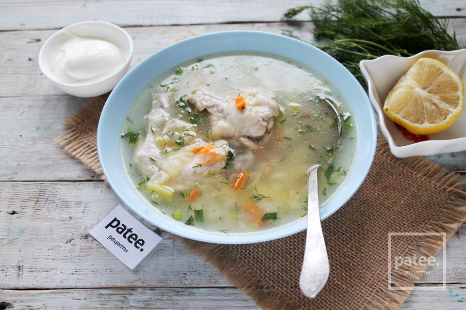 Белые щи с курицей - Шаг 18