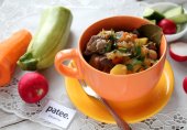 Овощное рагу с бараниной