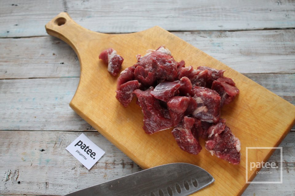 Овощное рагу с бараниной - Шаг 2