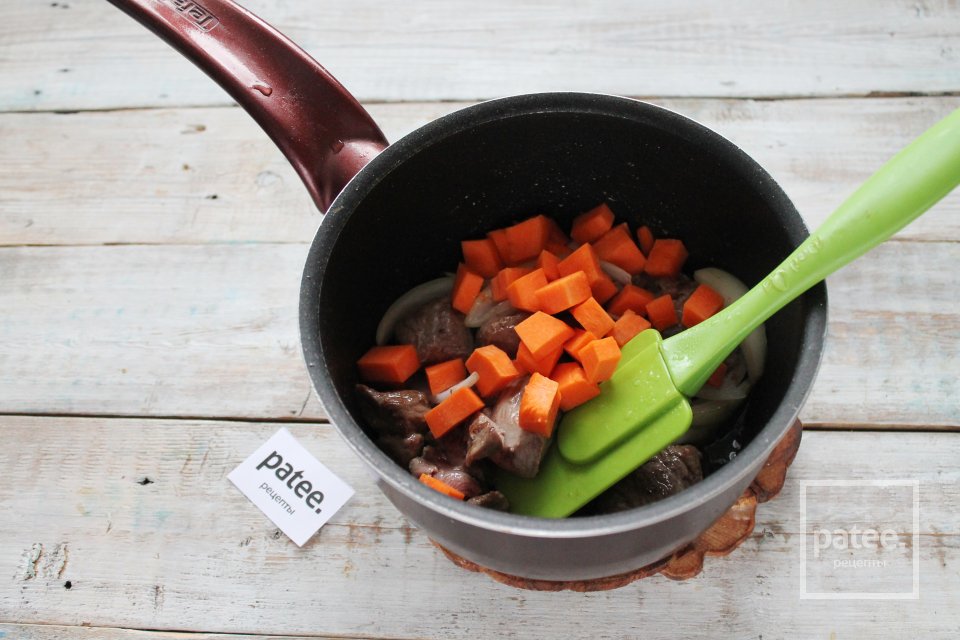 Овощное рагу с бараниной - Шаг 7