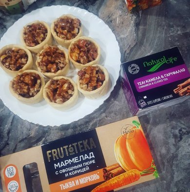 Тарталетки с орехами и карамелью - Шаг 5