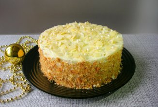 Торт «Пломбир» со вкусом мороженого