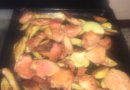 Запечённая картошечка с мясом