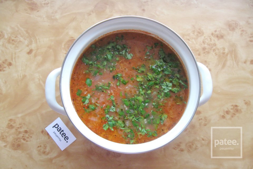 Суп харчо с бараниной - Шаг 11