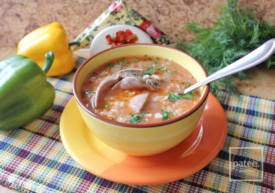 Суп харчо с бараниной - Шаг 13