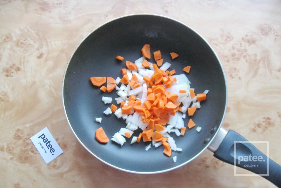 Куриный фарш с тушеной капустой - Шаг 3