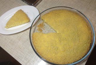 Безглютеновая королевская ватрушка с тыквой