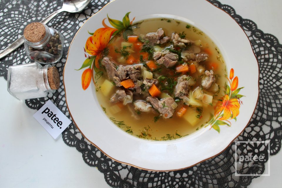 Овощной суп с бараниной - Шаг 12