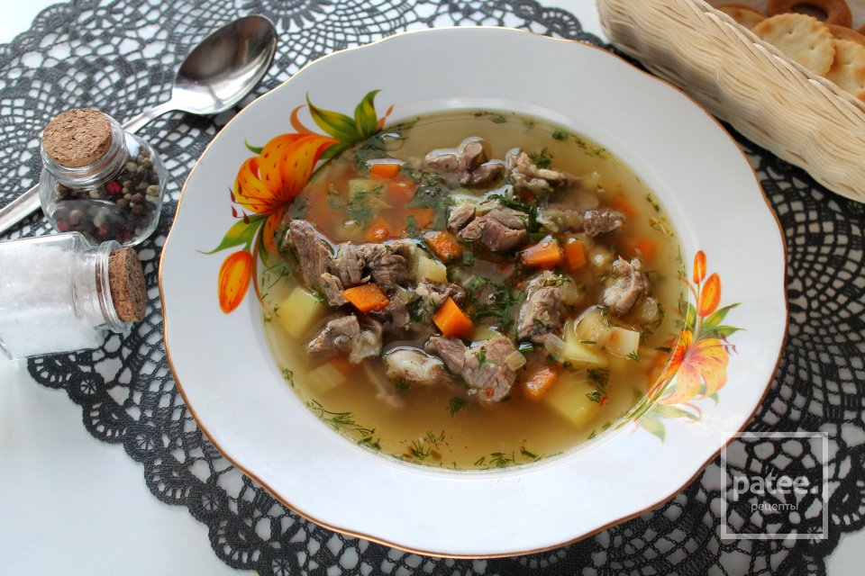 Овощной суп с бараниной - Шаг 13